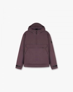 Pánské Bunda Represent 247 Anorak Vínové | CZ-OFBTU9843