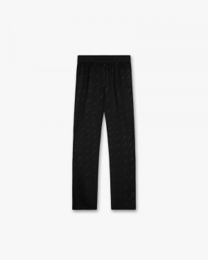 Pánské Kalhoty Represent Pyjama Černé | CZ-ITFPG6914