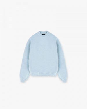 Pánské Svetr Represent Worldwide Světle Blankyt | CZ-RMPDV9743