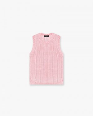 Pánské Tílko Represent Pletené Růžové | CZ-FTZDY2670