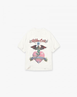 Pánské Tričko Represent Motley Crue Without You Bílé | CZ-HYBZD5678