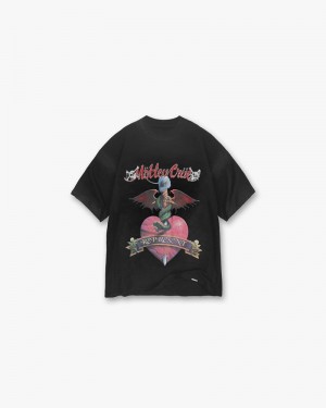 Pánské Tričko Represent Motley Crue Without You Černé | CZ-ZCLPF9231