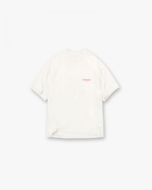 Pánské Tričko Represent Owners Club Bílé Růžové | CZ-DIWBR4209