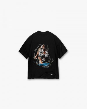 Pánské Tričko Represent Welcome To The Jungle Černé | CZ-IEKZG2564