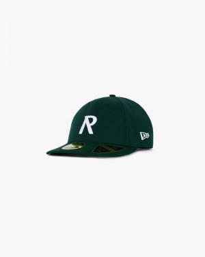 Pánské Čepice Represent Initial New Era 59fifty Zelene | CZ-WFPSX8726