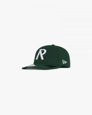 Pánské Čepice Represent Initial New Era Retro Crown 9fifty Zelene | CZ-VJTSY9046