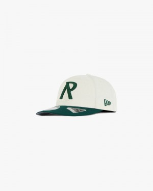 Pánské Čepice Represent Initial New Era Retro Crown 9fifty Krém Zelene | CZ-BHVJK6825