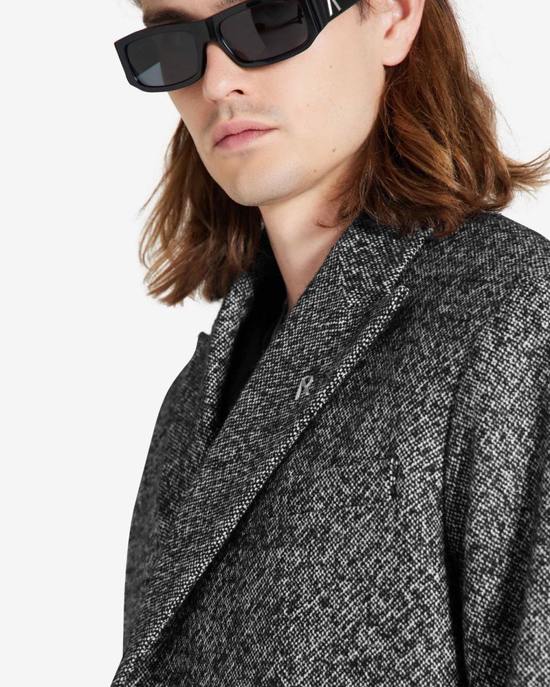 Pánské Blejzr Represent Double Breasted Tmavě Šedé | CZ-TONVJ5081