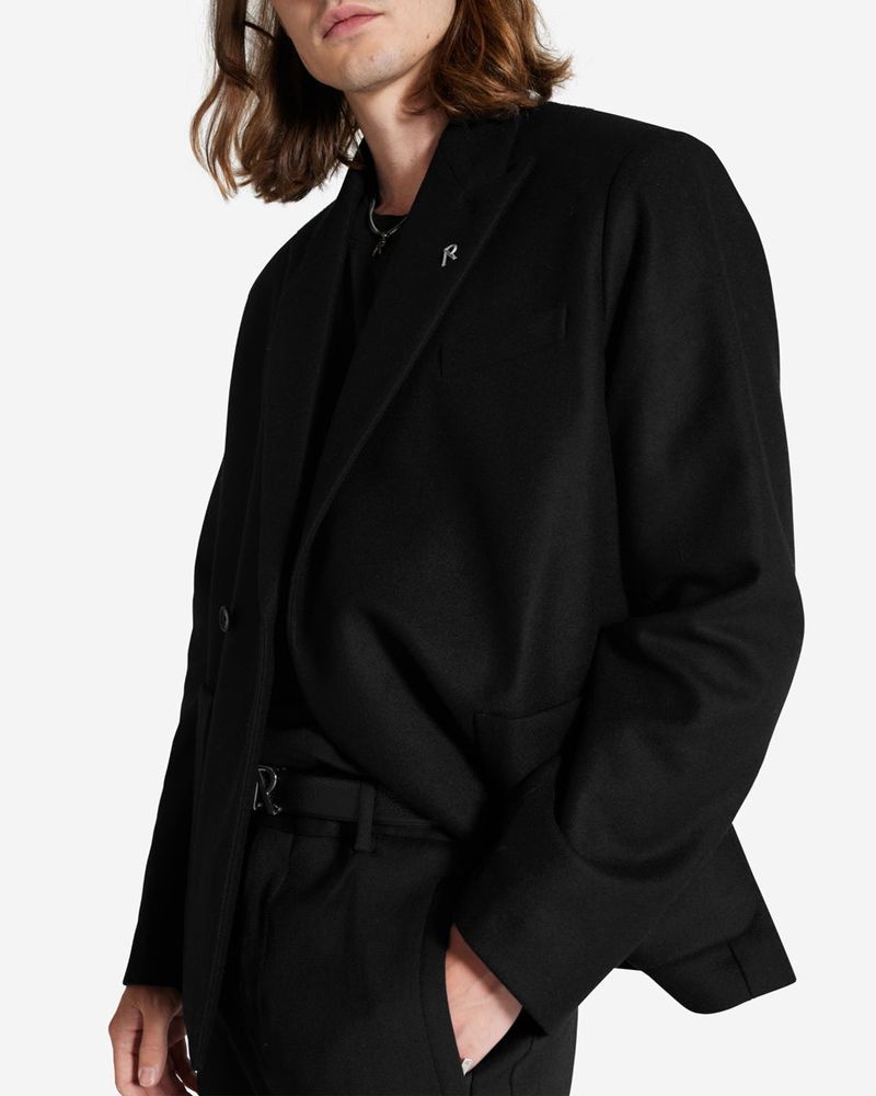 Pánské Blejzr Represent Double Breasted Černé | CZ-JLTDW3086