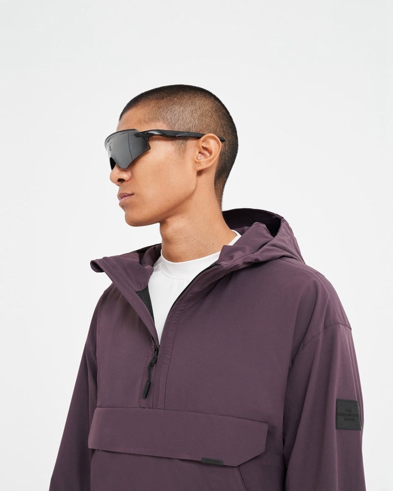 Pánské Bunda Represent 247 Anorak Vínové | CZ-OFBTU9843