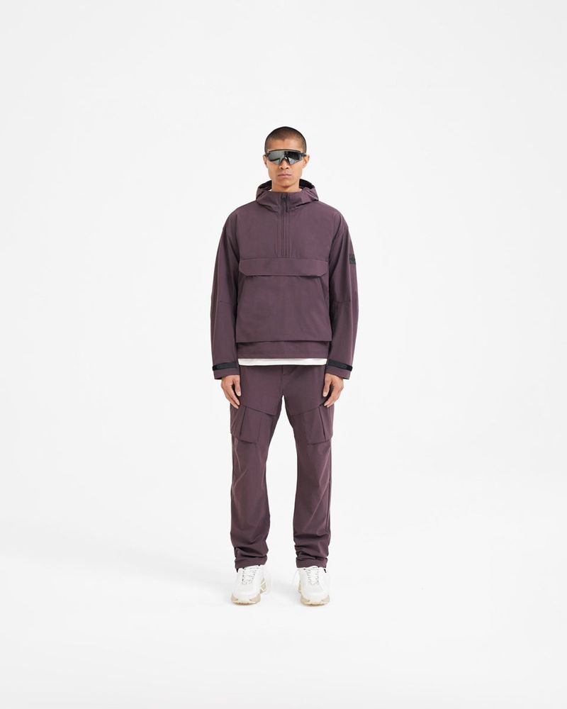 Pánské Bunda Represent 247 Anorak Vínové | CZ-OFBTU9843