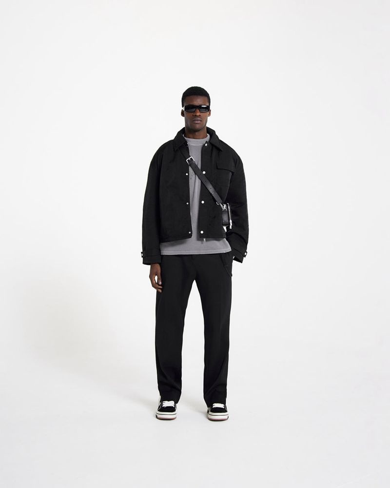 Pánské Bunda Represent Nylon Smart Černé | CZ-ZEXRQ8206