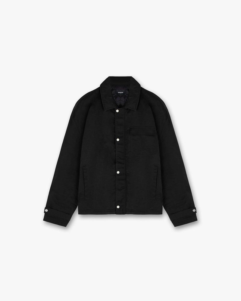 Pánské Bunda Represent Nylon Smart Černé | CZ-ZEXRQ8206