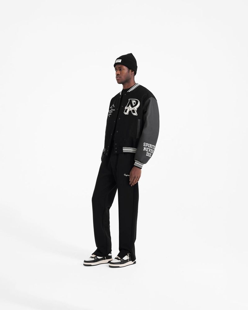 Pánské Bunda Represent Owners Club Varsity Černé | CZ-FPBHN9708