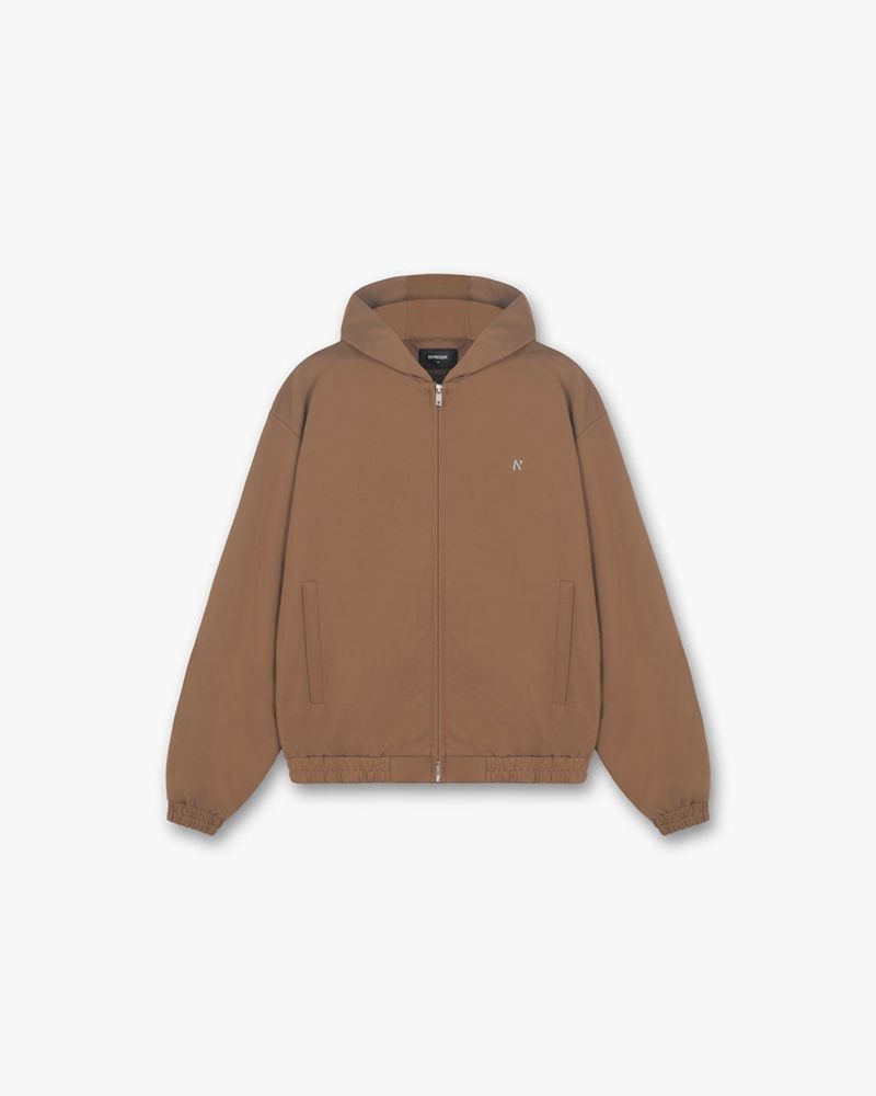 Pánské Bunda Represent S Kapucí Tracksuit Hnědé | CZ-XCRGF0594