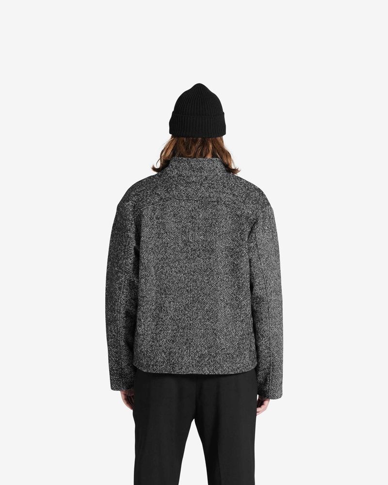 Pánské Bunda Represent Smart Tmavě Šedé | CZ-NZFTM1734