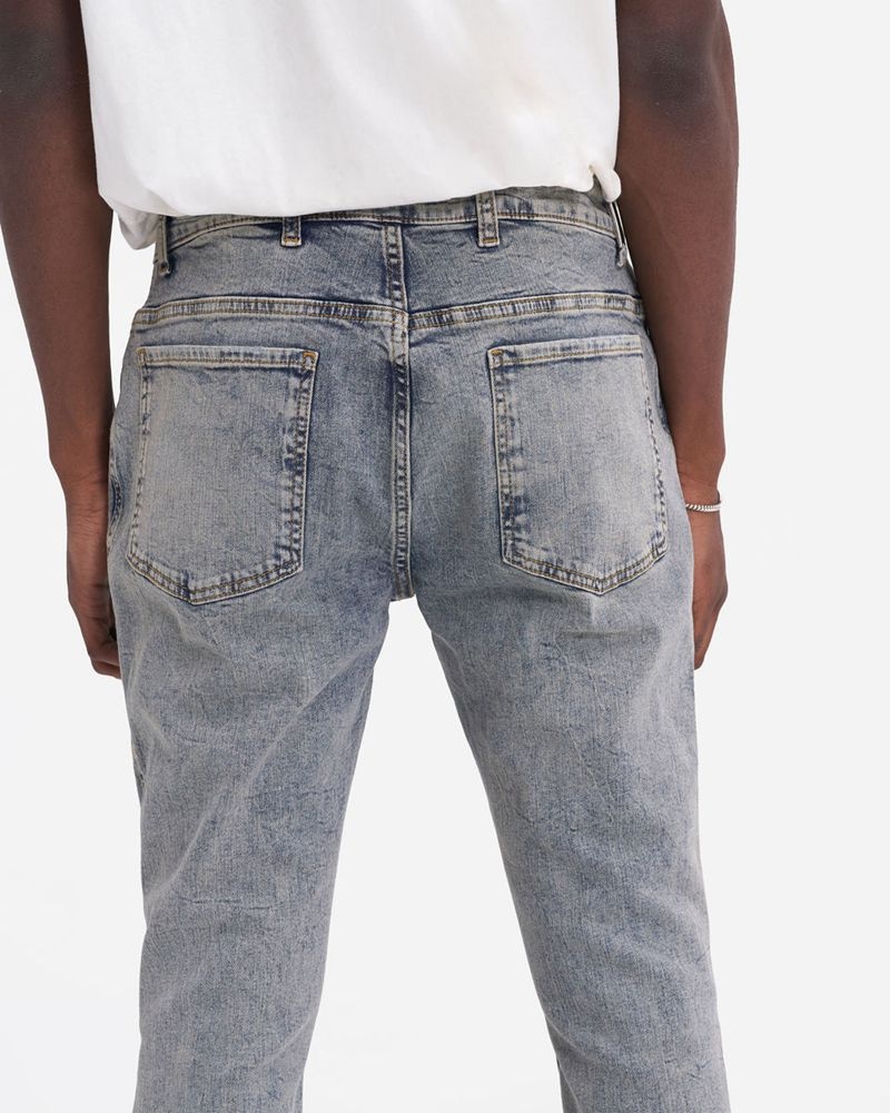 Pánské Džíny Represent R1 Destroyer Ripped Blankyt | CZ-YPXLS5693