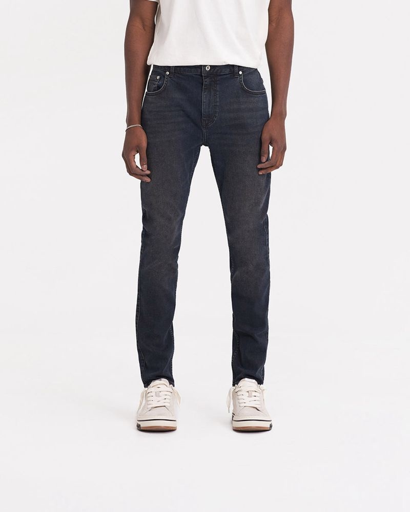 Pánské Džíny Represent R1 Essential Slim Fit Tmavě Blankyt | CZ-NSMDA1670