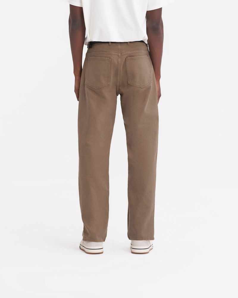 Pánské Džíny Represent R2 Split Hnědé | CZ-ELCUG7648