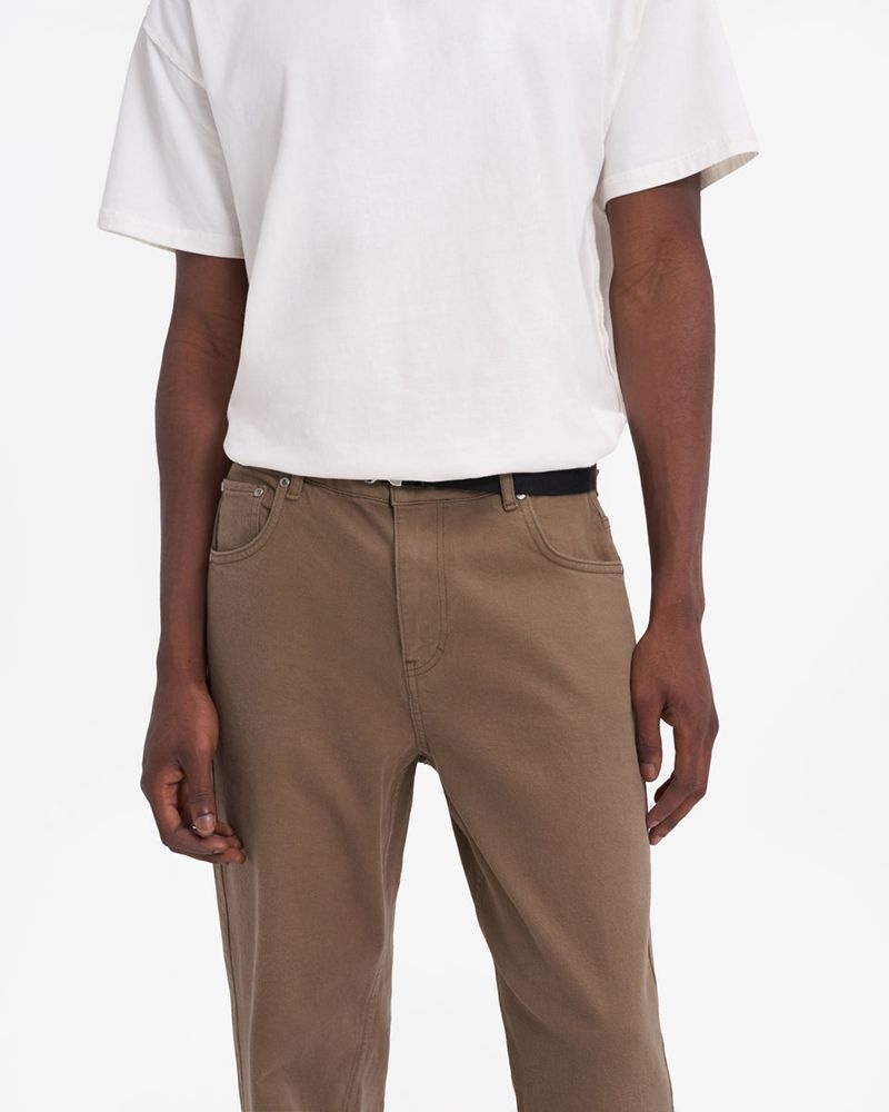 Pánské Džíny Represent R2 Split Hnědé | CZ-ELCUG7648