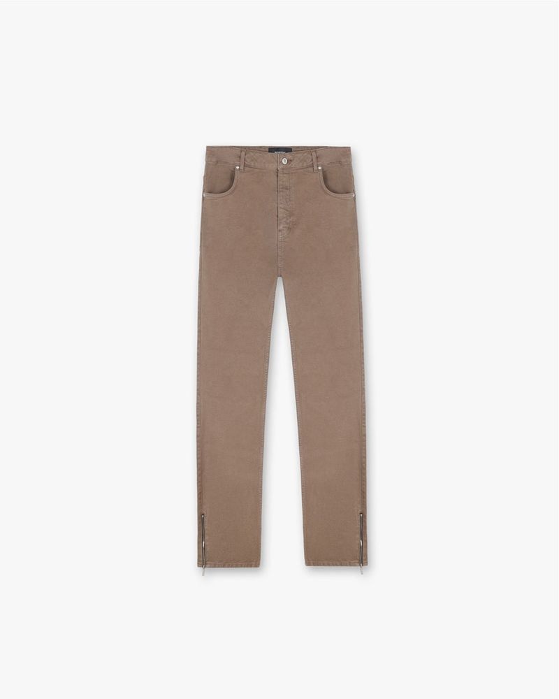 Pánské Džíny Represent R2 Split Hnědé | CZ-ELCUG7648