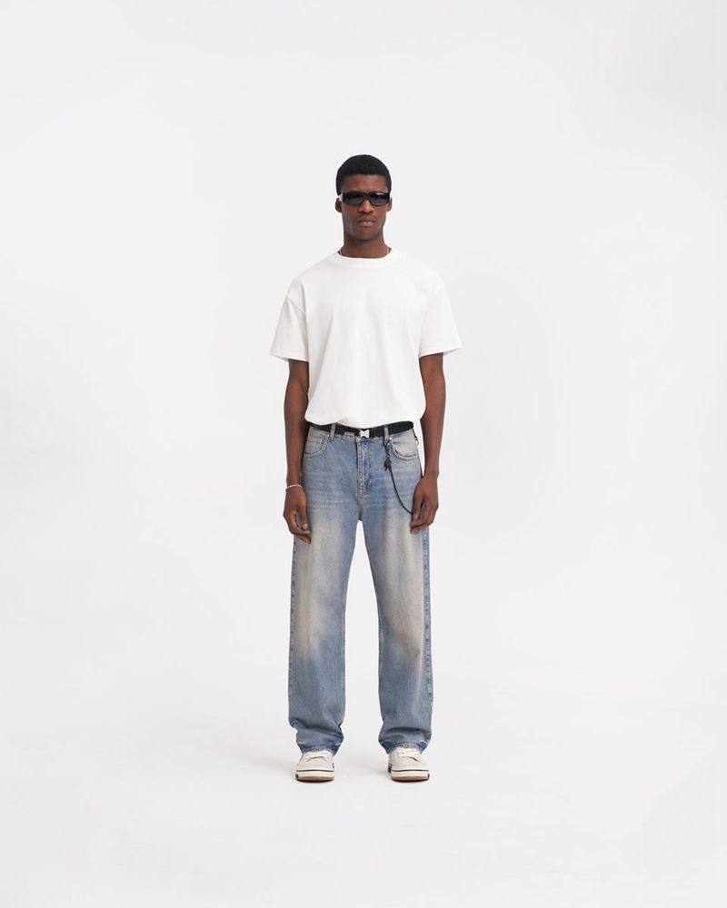 Pánské Džíny Represent R3 Baggy Blankyt | CZ-WGEOU2854