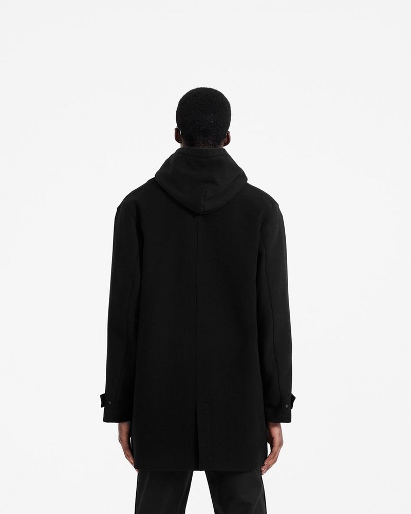 Pánské Kabát Represent Classic Silhouette Černé | CZ-PCEGQ1725