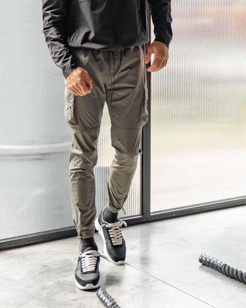 Pánské Kalhoty Represent 247 Olivy Zelené | CZ-BXDZW6810