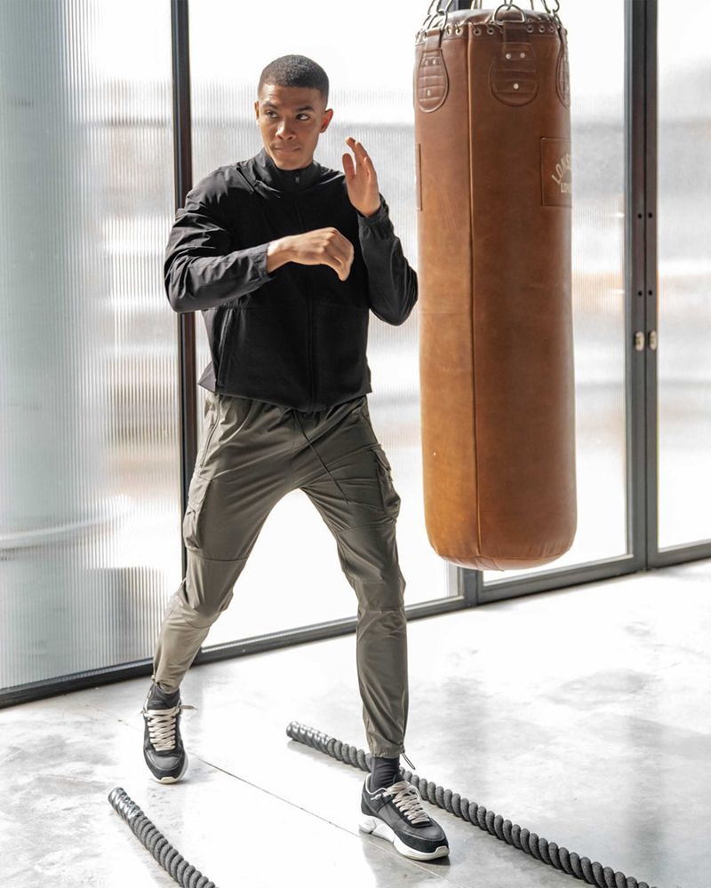 Pánské Kalhoty Represent 247 Olivy Zelené | CZ-BXDZW6810