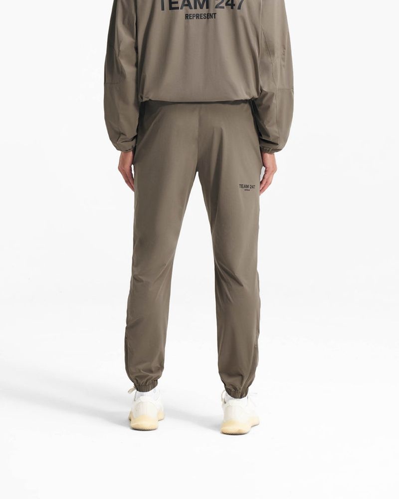 Pánské Kalhoty Represent 247 Tréninková Hnědožlutý | CZ-VYIRE4058