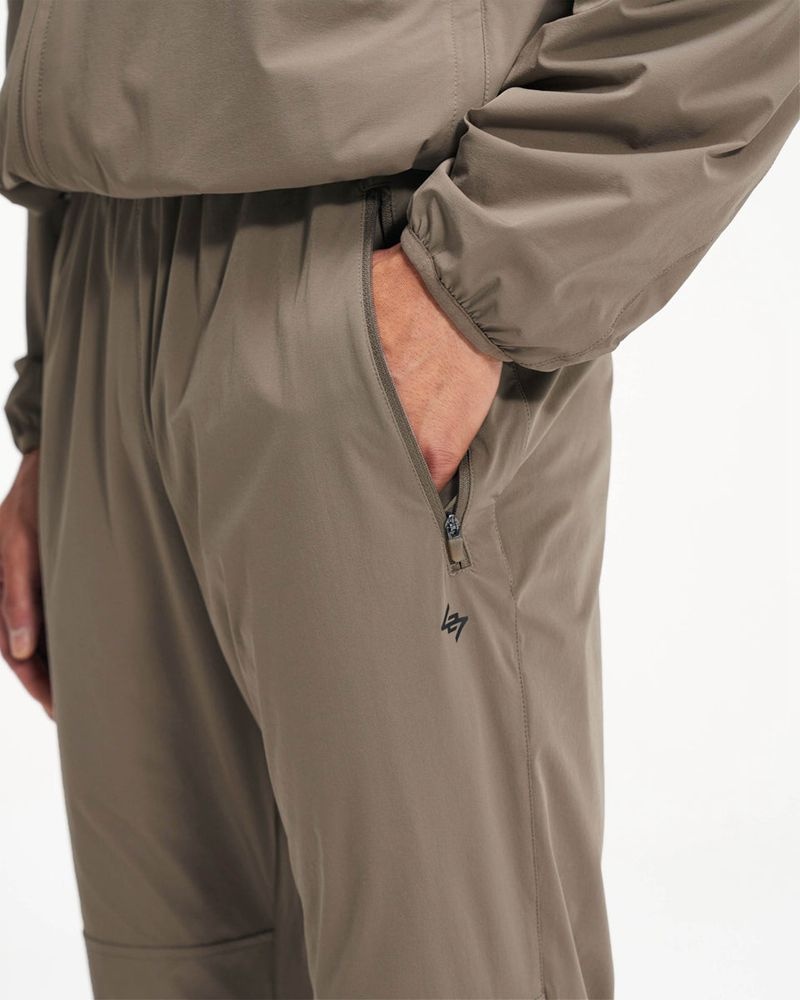 Pánské Kalhoty Represent 247 Tréninková Hnědožlutý | CZ-VYIRE4058