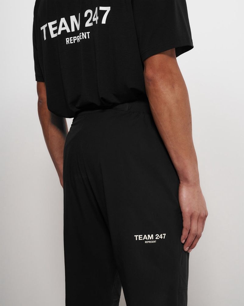 Pánské Kalhoty Represent 247 Tréninková Černé | CZ-XPVKU2069