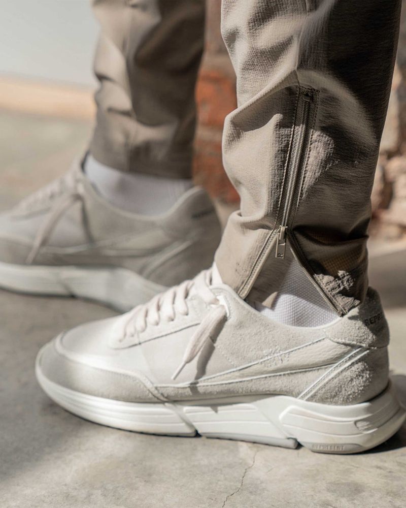 Pánské Kalhoty Represent 247 Zip Taupe | CZ-BNZHG7658