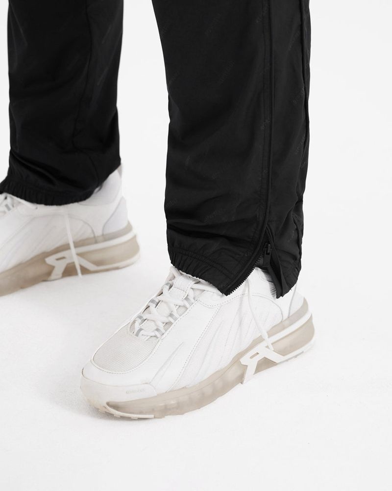 Pánské Kalhoty Represent All Over Logo Track Černé | CZ-NEMOL3215