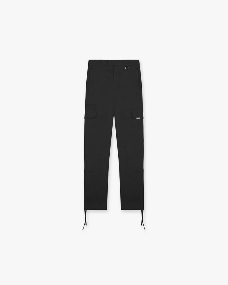 Pánské Kalhoty Represent Fw22 Cargo Černé | CZ-RCFDY0713