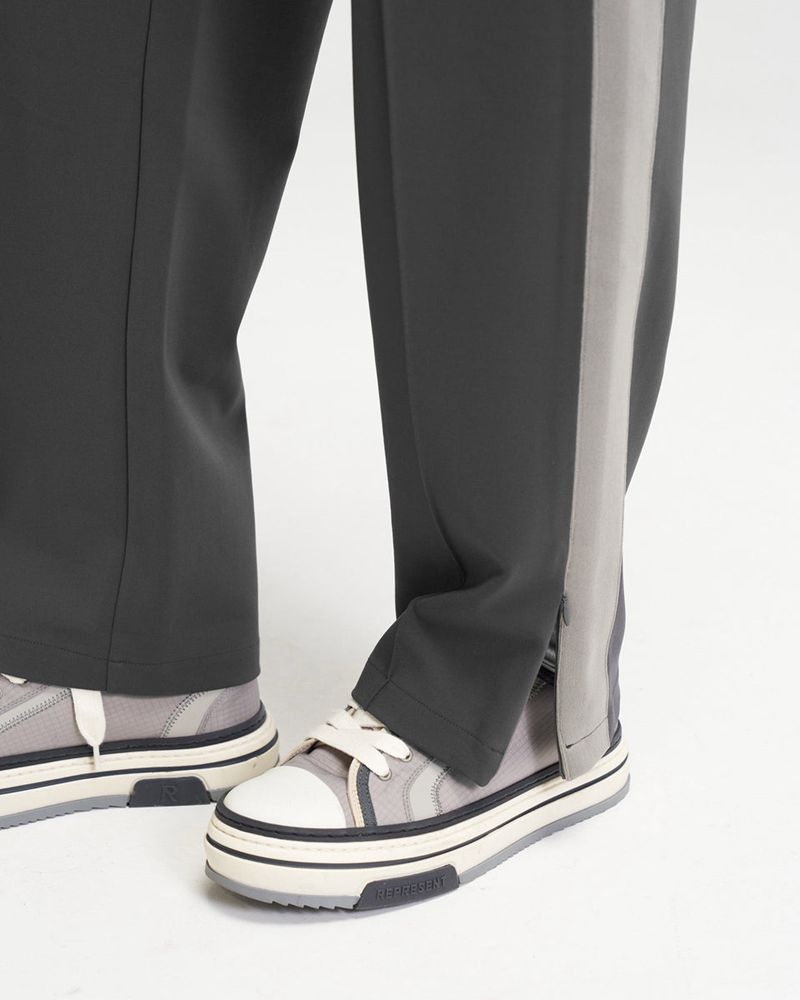 Pánské Kalhoty Represent Initial Tracksuit Šedé | CZ-XWLGI2087