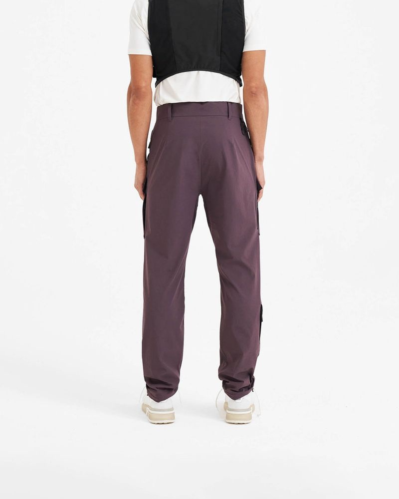 Pánské Kalhoty Represent Plum Turistické Vínové | CZ-VYIDC5014