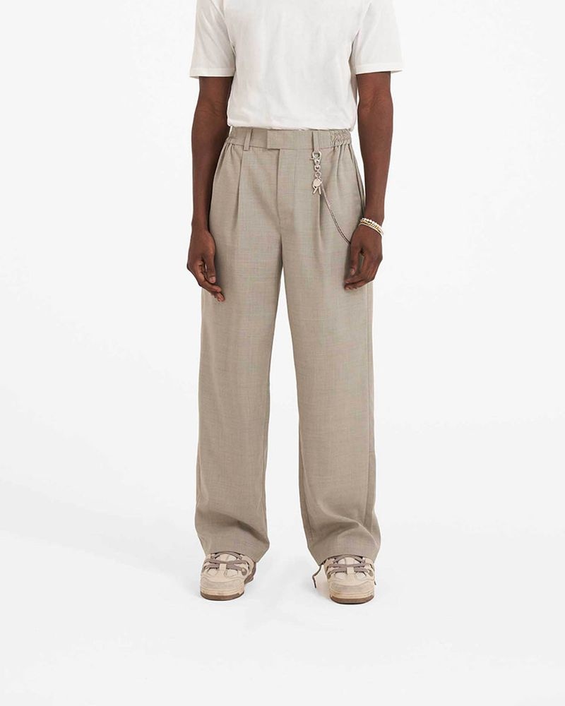 Pánské Kalhoty Represent Relaxed Šedé | CZ-ATVDP5297