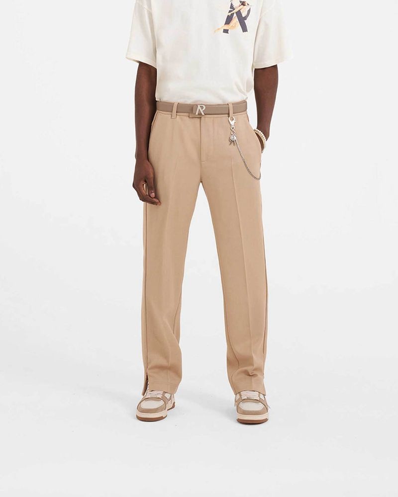 Pánské Kalhoty Represent Split Hnědožlutý | CZ-LMAPU5231