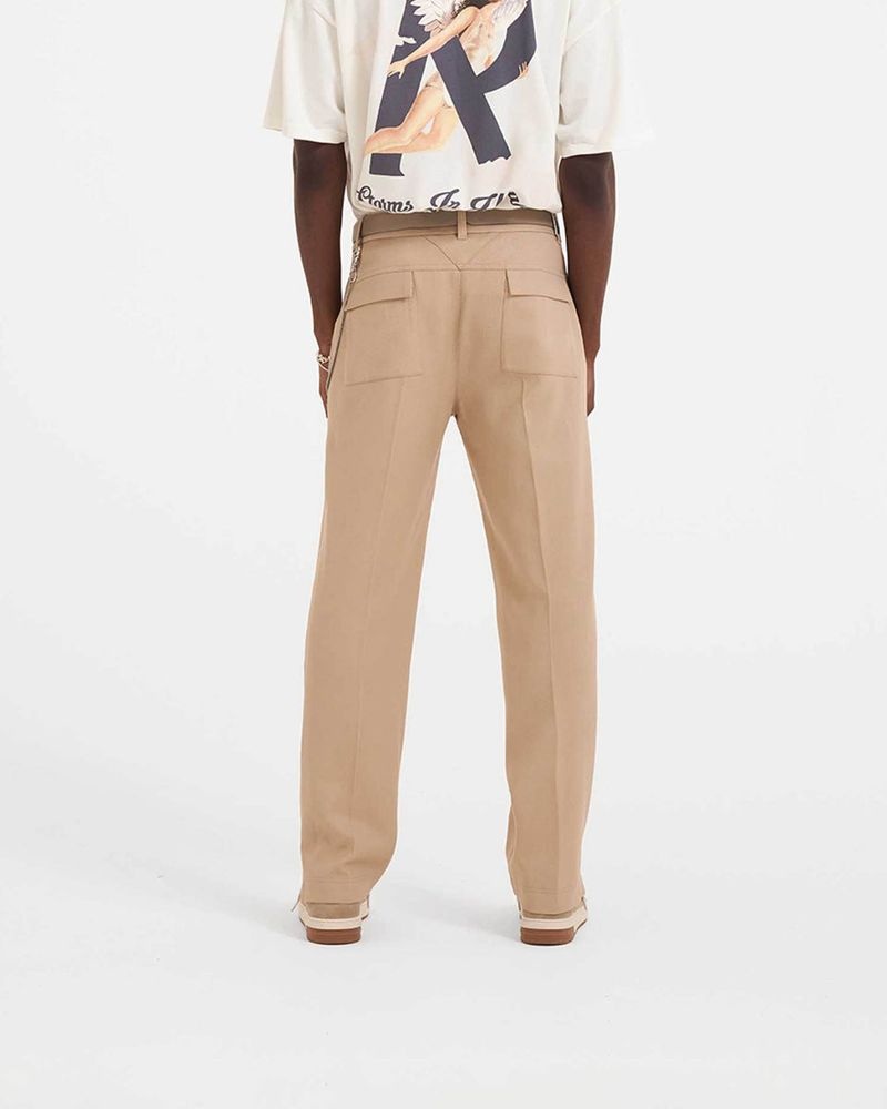 Pánské Kalhoty Represent Split Hnědožlutý | CZ-LMAPU5231