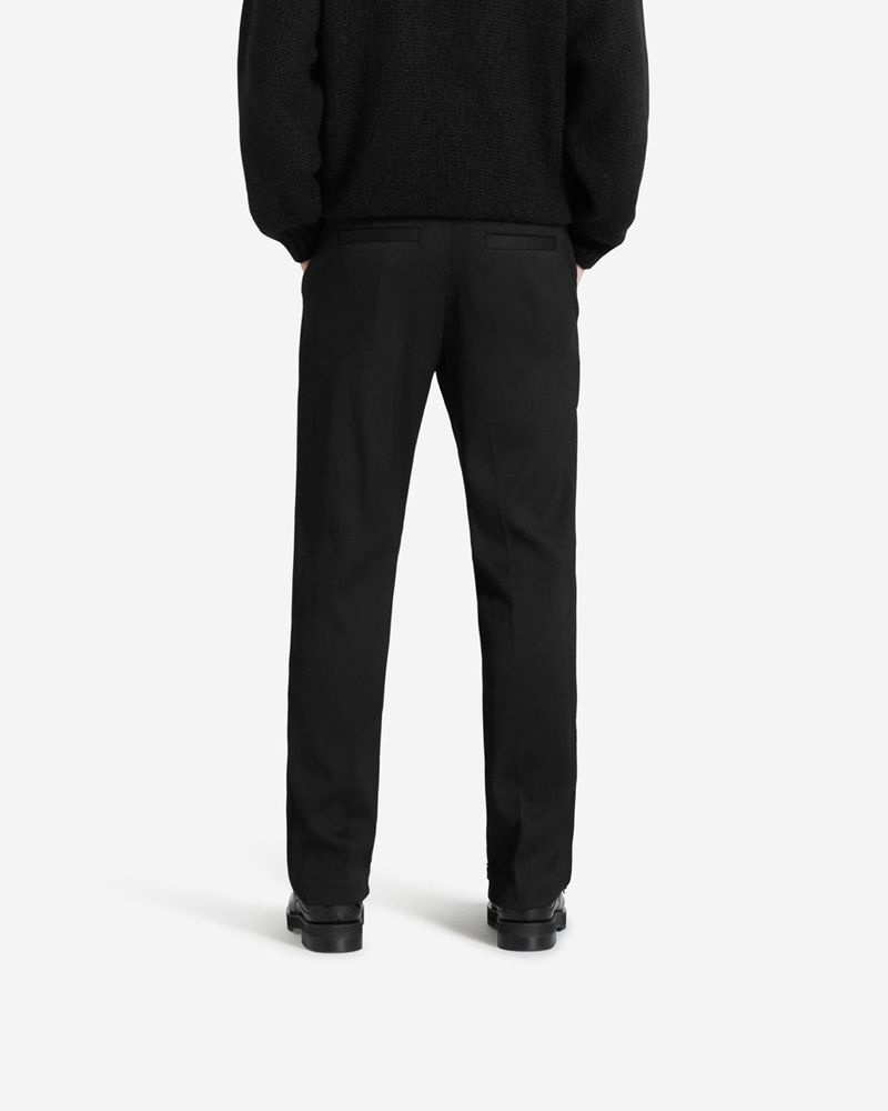 Pánské Kalhoty Represent Tailored Černé | CZ-GPDBI4563