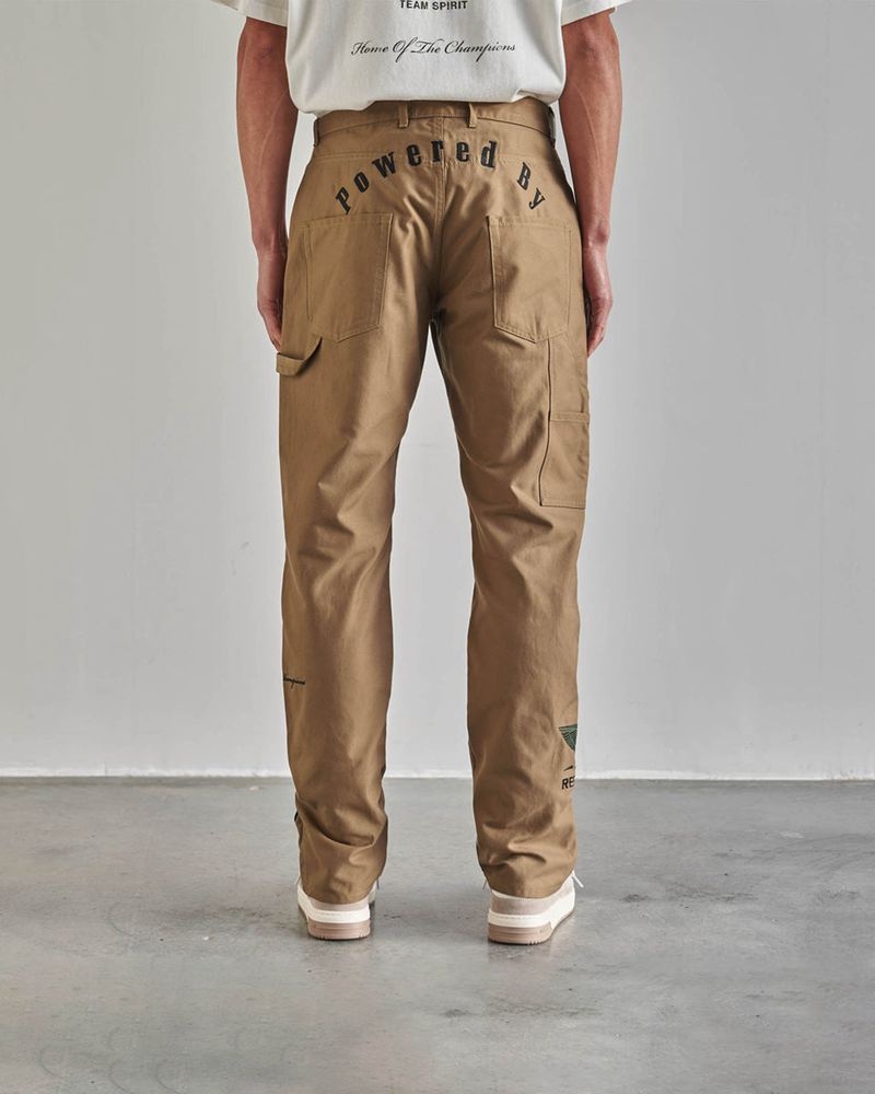 Pánské Kalhoty Represent Team Spirit Tan | CZ-GBQLX0193