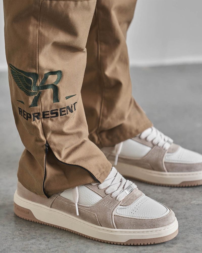 Pánské Kalhoty Represent Team Spirit Tan | CZ-GBQLX0193