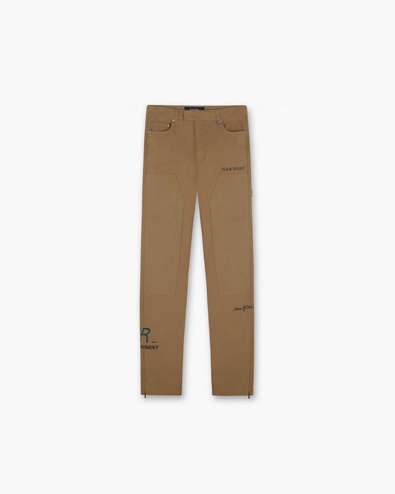 Pánské Kalhoty Represent Team Spirit Tan | CZ-GBQLX0193