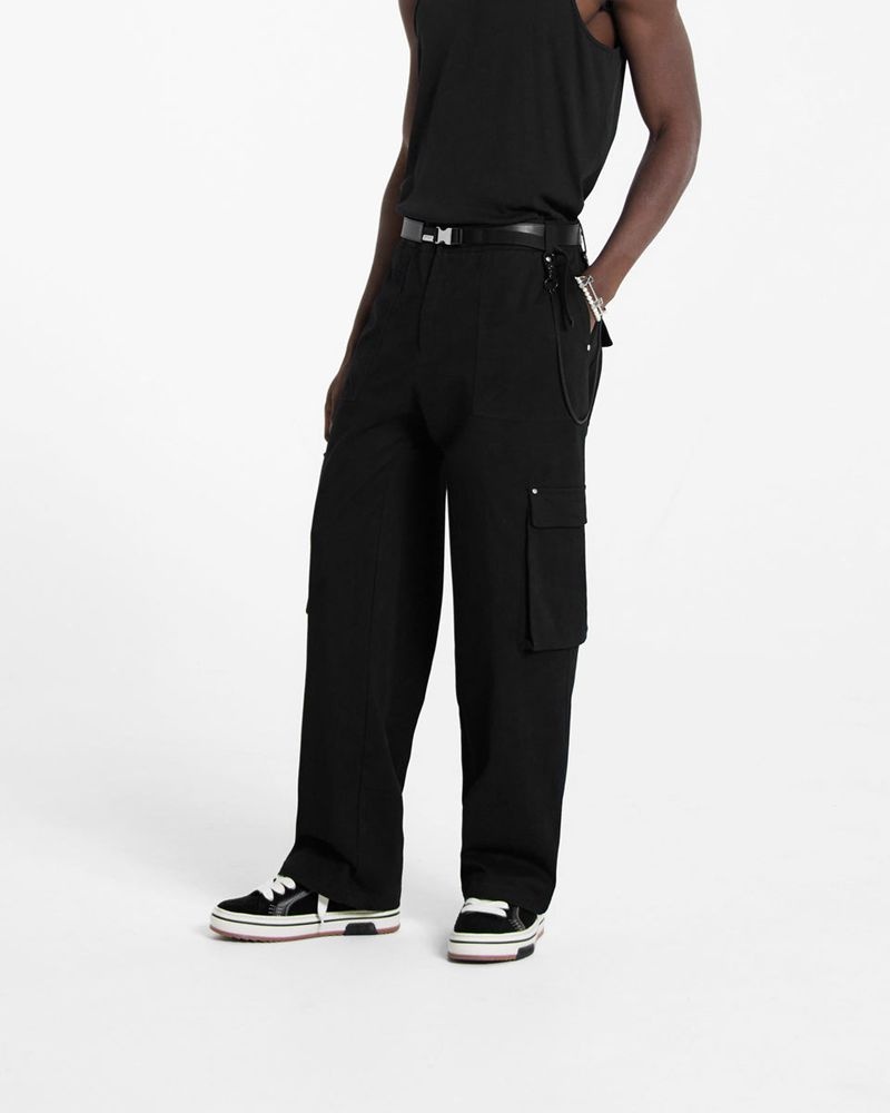 Pánské Kalhoty Represent Utility Cargo Černé | CZ-ZMFAW3148