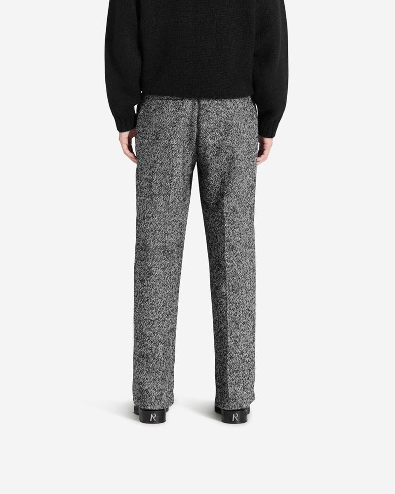 Pánské Kalhoty Represent Široké Fit Tailored Šedé | CZ-EMSLU8023