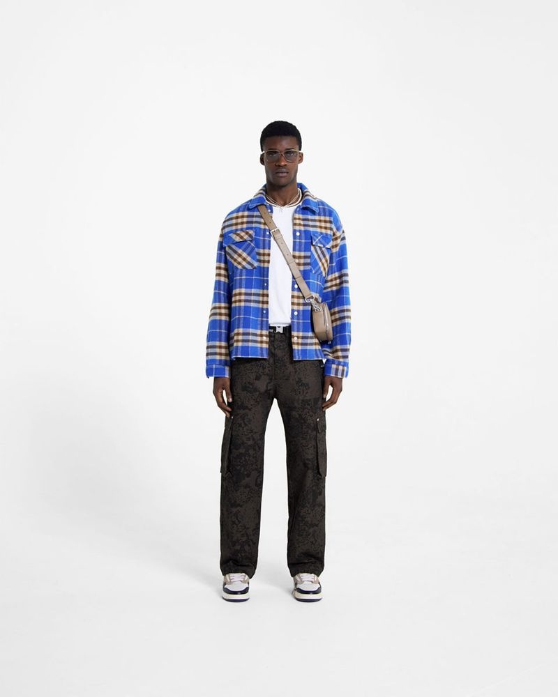 Pánské Košile Represent Initial Flannel Blankyt | CZ-GSINZ4813