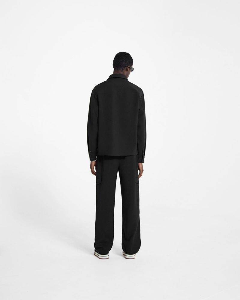 Pánské Košile Represent Initial Černé | CZ-HFZGL2718