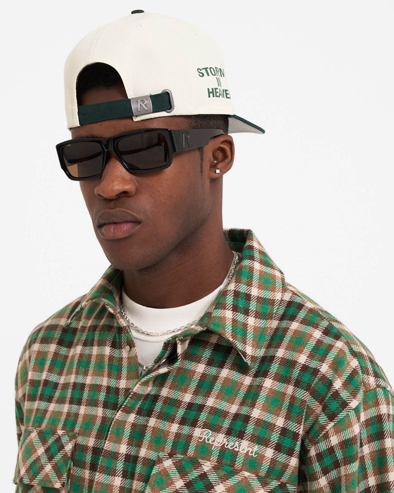 Pánské Košile Represent Long Sleeve Flannel Zelene | CZ-XJTPO5324