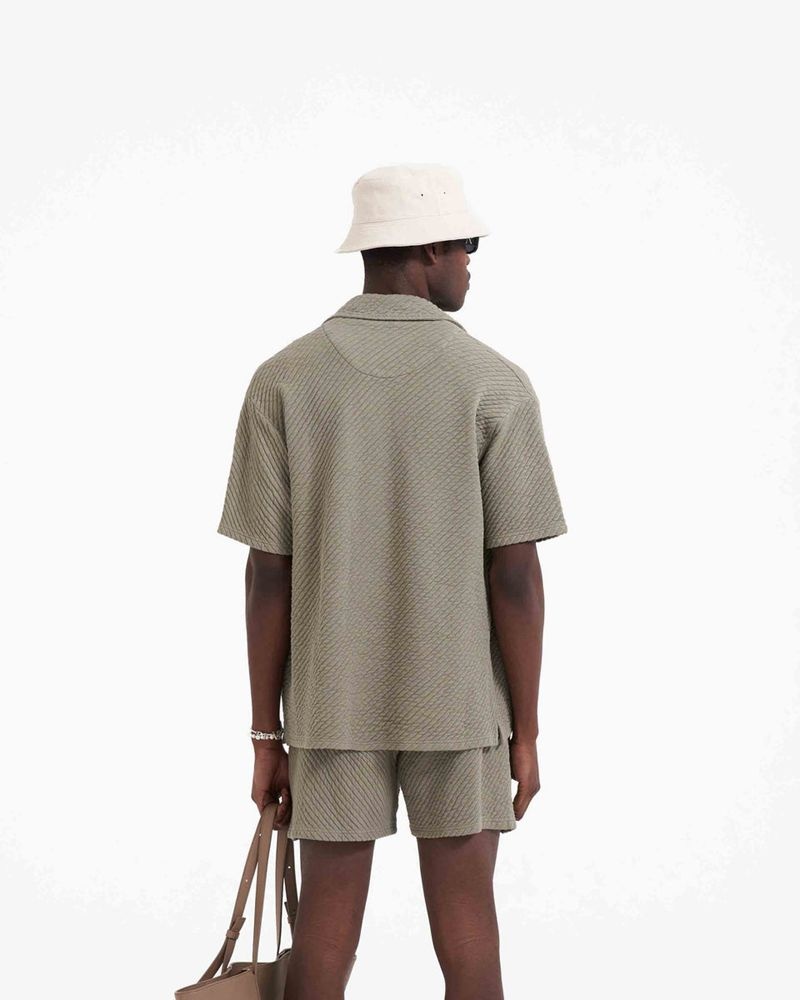 Pánské Košile Represent Ottoman Hnědožlutý | CZ-QSDUK4708